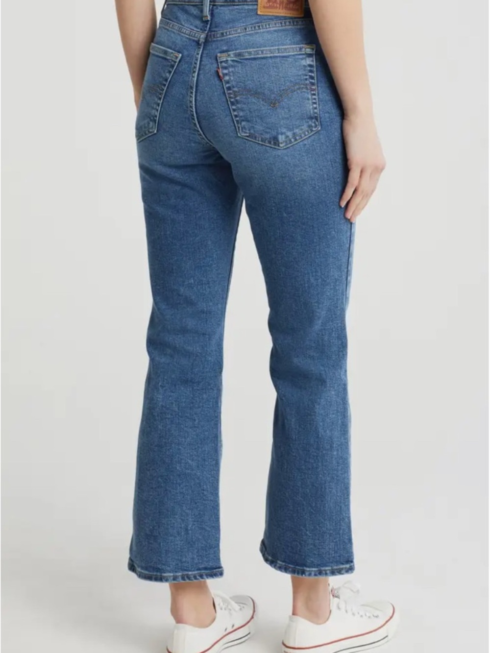 Levi's Dark Blue Bootcut Jeans with Red Logo Tab - Picture 6 of 6
